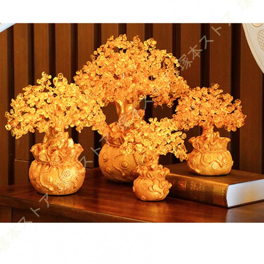 アメジスト 招財樹 金のなる木 幸福の木 パワーストーン 置物 風水