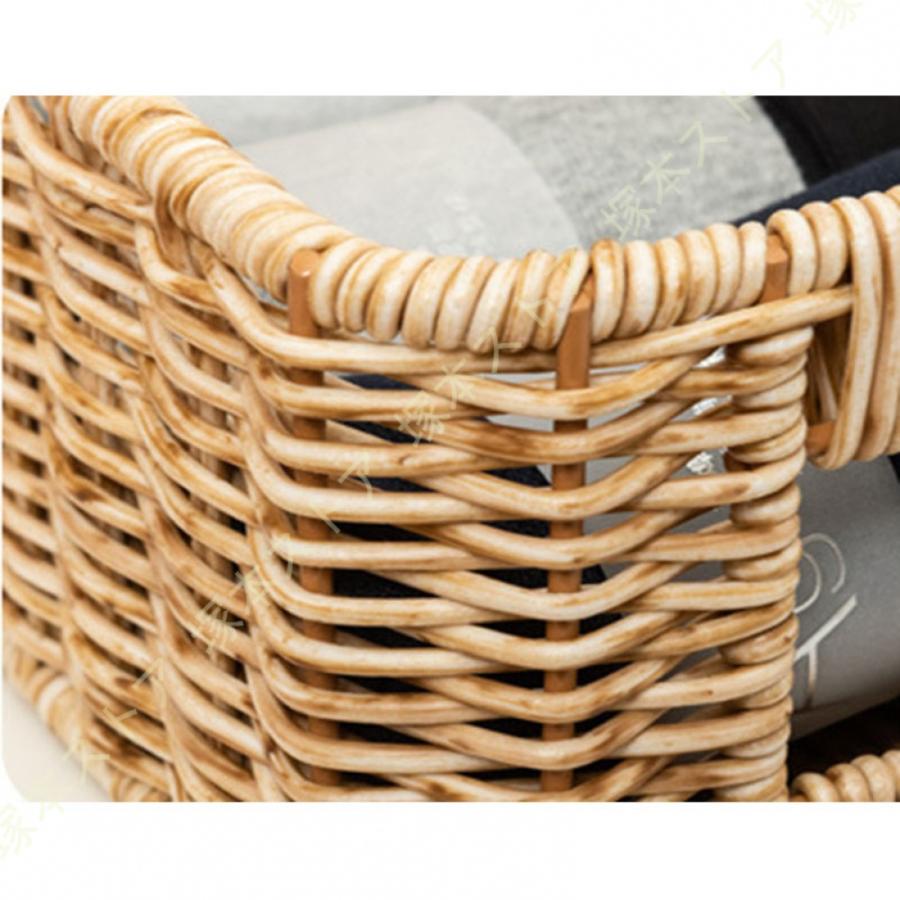 収納ボックス 籐 編みかご 蓋付き/蓋なし 防塵 収納バスケット 収納