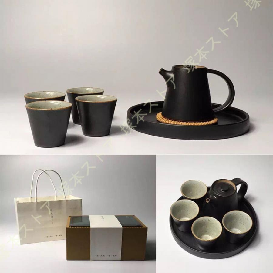 茶器 セット 急須セット お茶セット 和風 湯呑み 茶道具 磁器 茶托付き