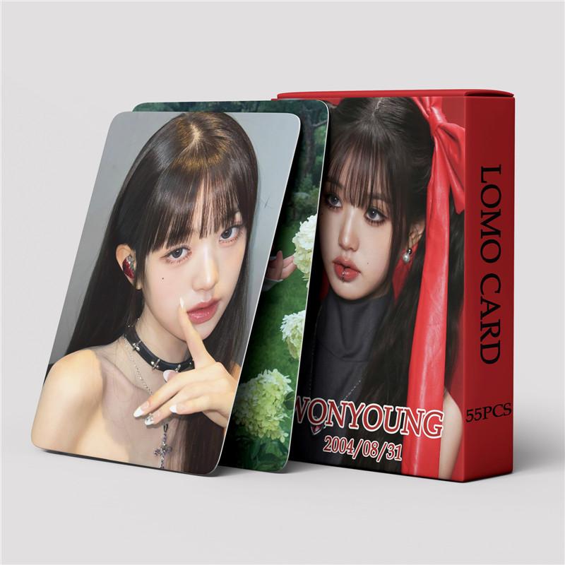 WonYoungグッズ フォト カード 55枚 セット トレカ IVE ウォニョン