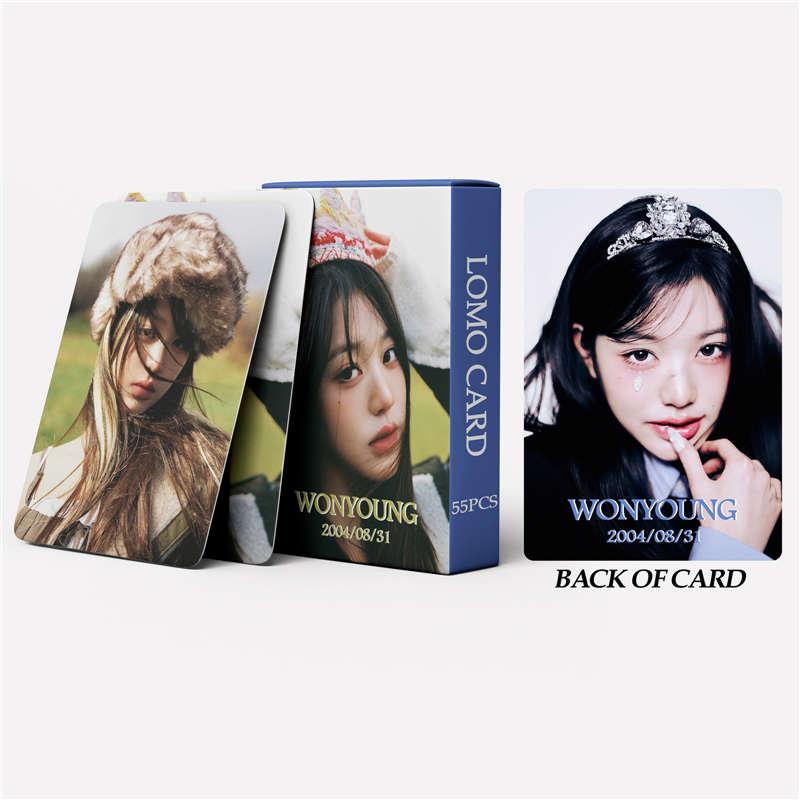 WonYoungグッズ フォト カード 55枚 セット IVE トレカ ウォニョン