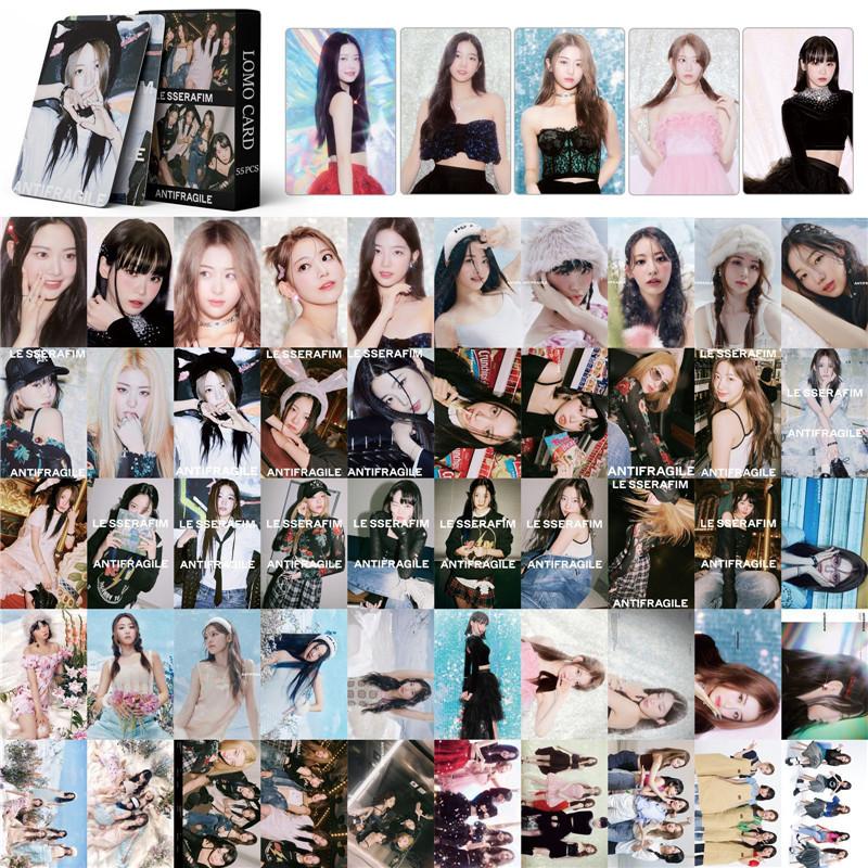 LE SSERAFIMグッズ フォト カード 55枚 セット トレカ ルセラフィム