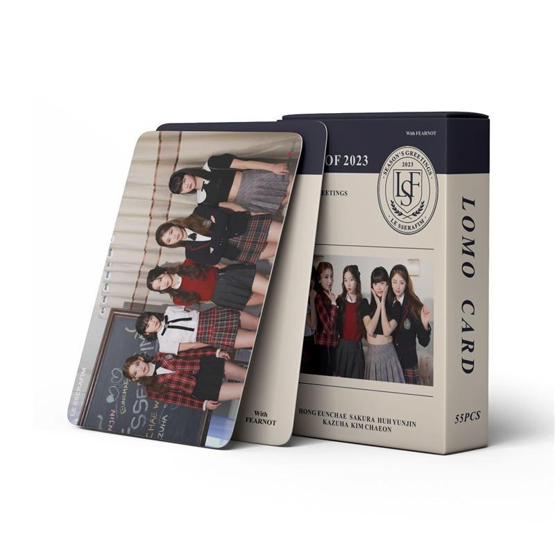 LE SSERAFIMグッズ フォト カード 55枚 セット トレカ ルセラフィム