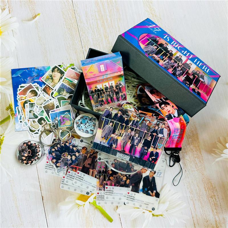 SEVENTEENグッズ ギフトボックス フォトカード セブンティーン テープ