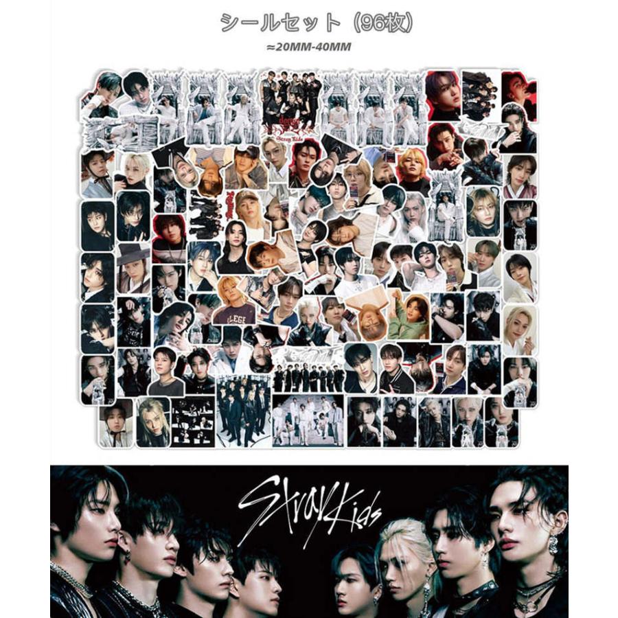 Stray Kidsグッズ ギフトボックス フォトカード GIANT テープ セット