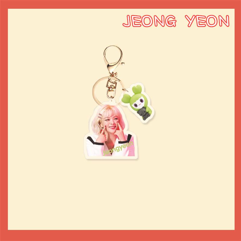 2番目半額 TWICEグッズ キーリング アクリル トゥワイス キーホルダー