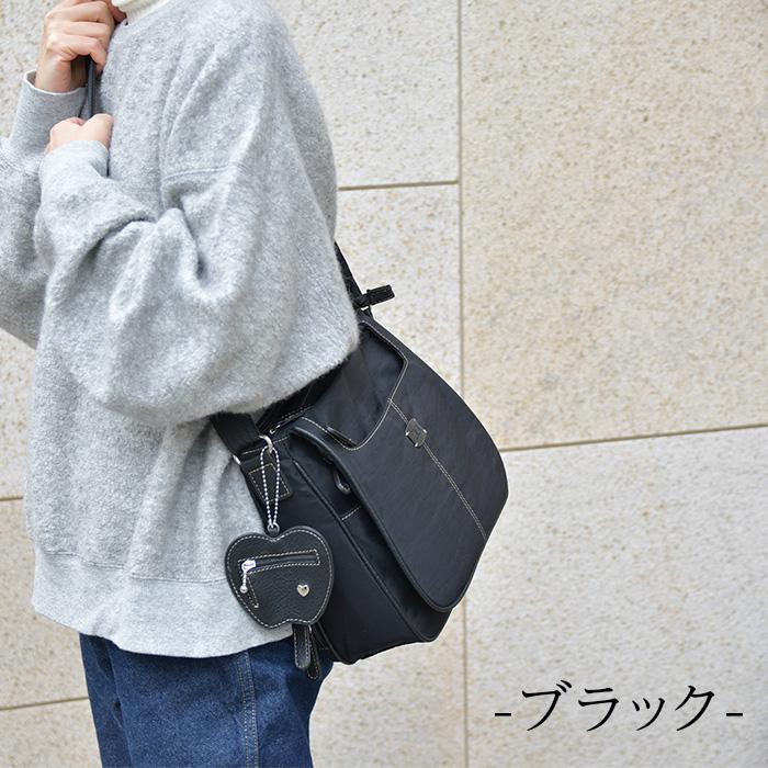 ZAZA多機能ショルダーバッグ レディース 女性用 シワナイロン 斜めがけ