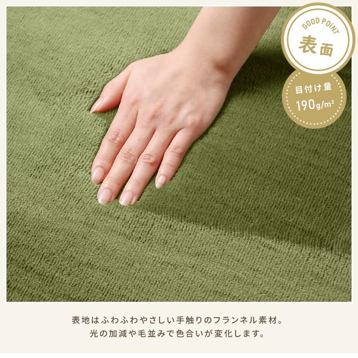 ラグ 2畳 厚手 低反発 ラグマット 185×185cm 低反発ラグ おしゃれ 北欧