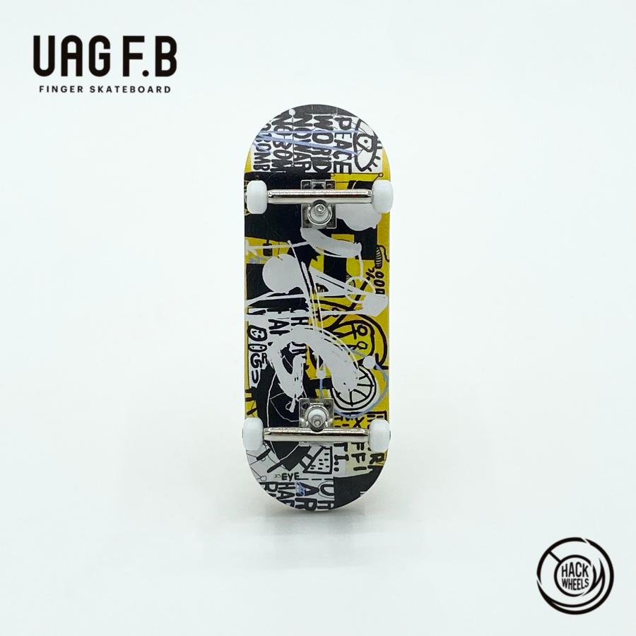 UAG F.B プロコンプリート / Times Yellow finger skate board 指スケ