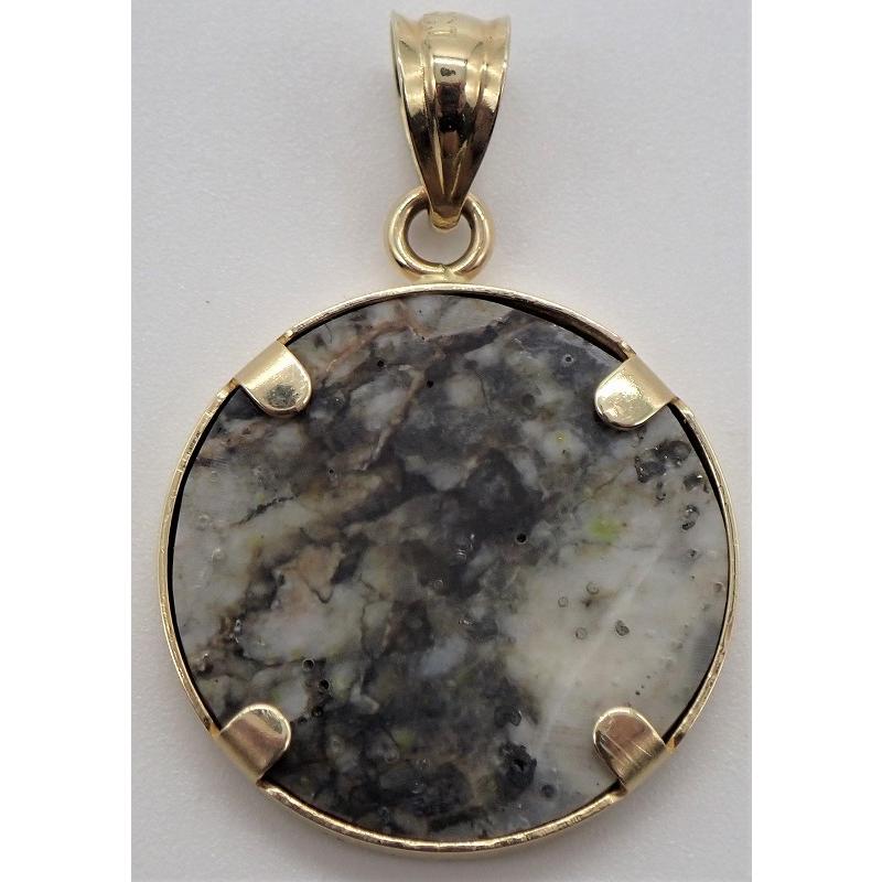 通販限定】月の隕石ペンダント（小）Touat 005 K14仕上げ ルナー