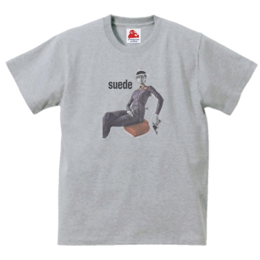 スウェード Suede 音楽Tシャツ ロックTシャツ バンドTシャツ グレー