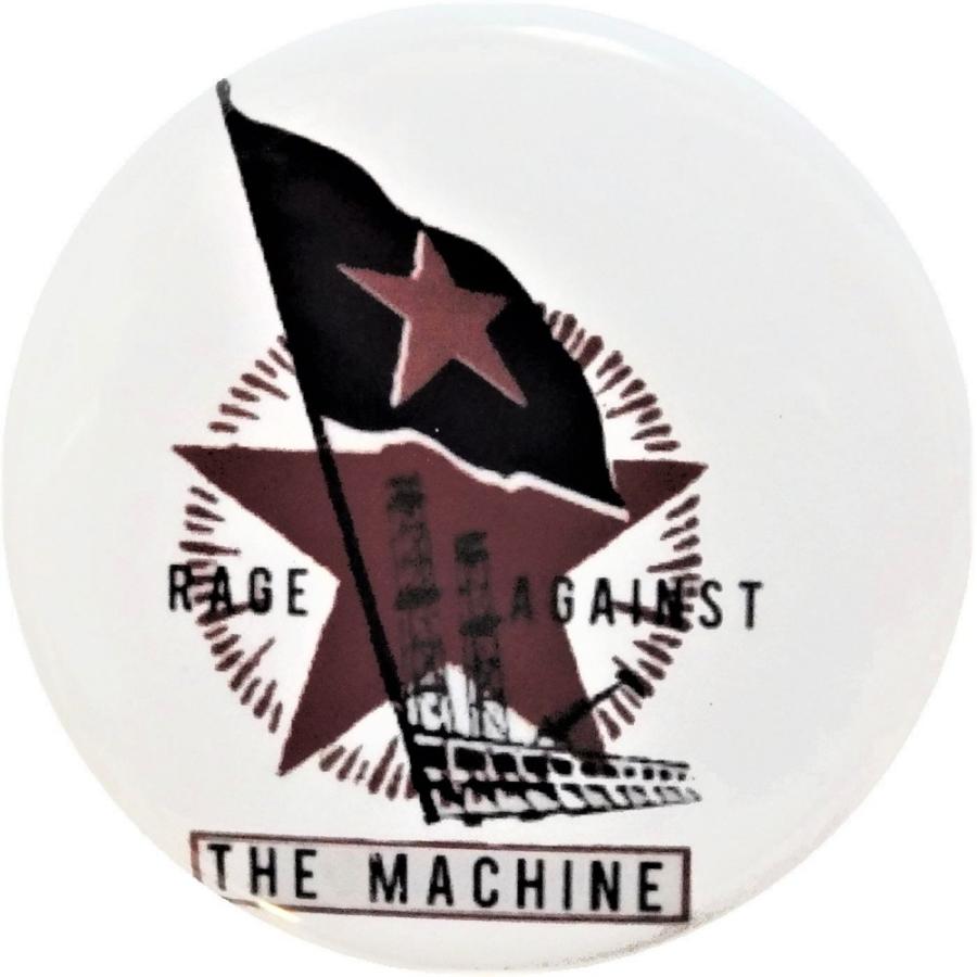 RAGE AGAINST THE MACHINE 音楽 シネマ 缶バッジ （安全ピンタイプ直径