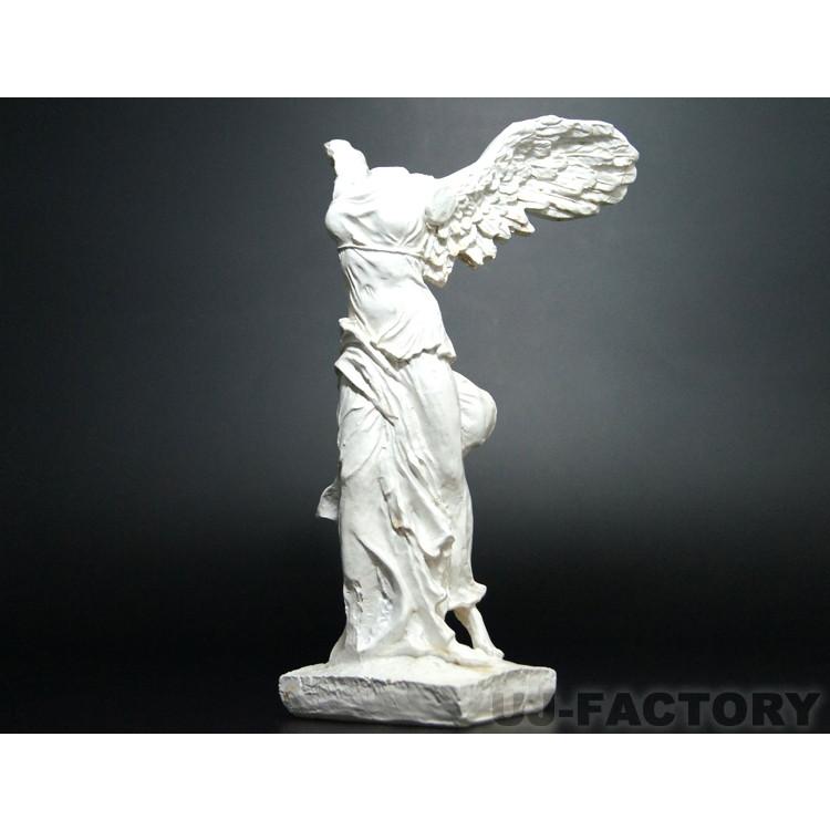 即納可/特価品】 勝利の女神♪ サモトラケのニケ像 / ホワイト 卓上