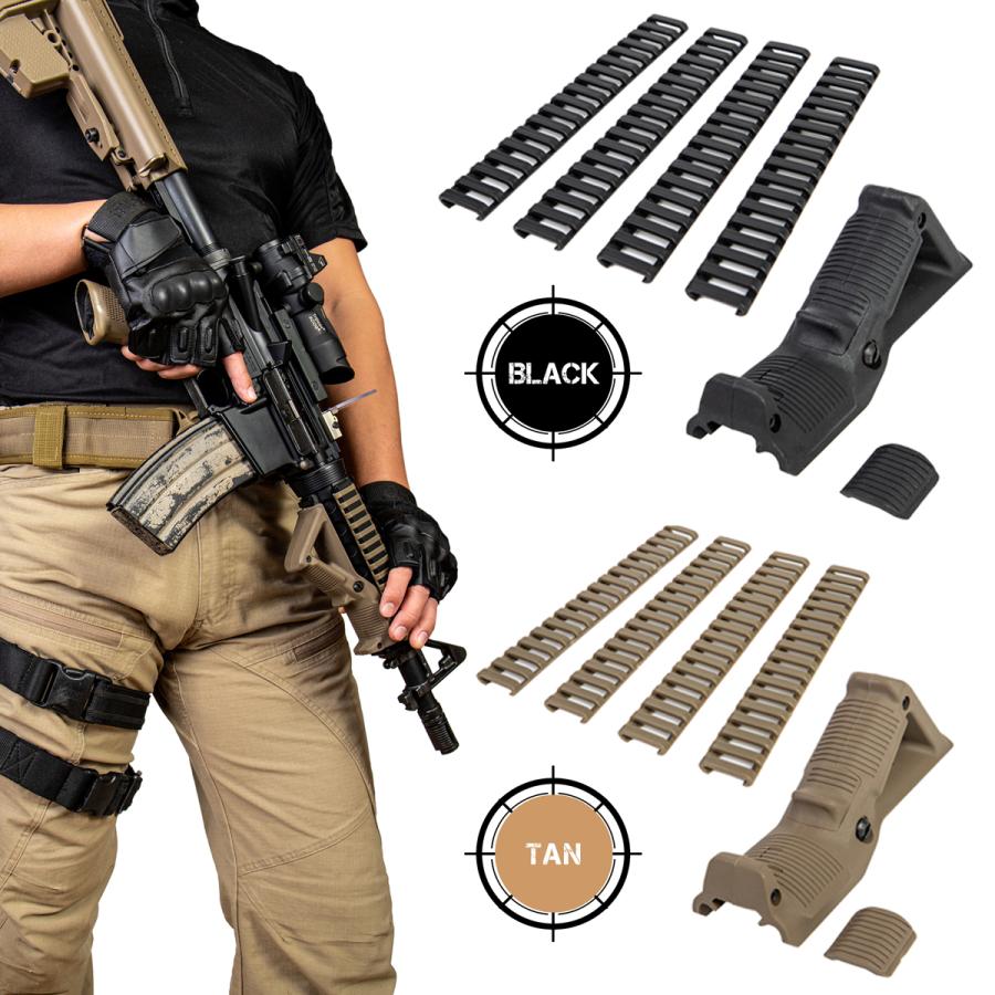 フォアグリップ グリップ アングルフォアグリップ レイルカバー ラバー