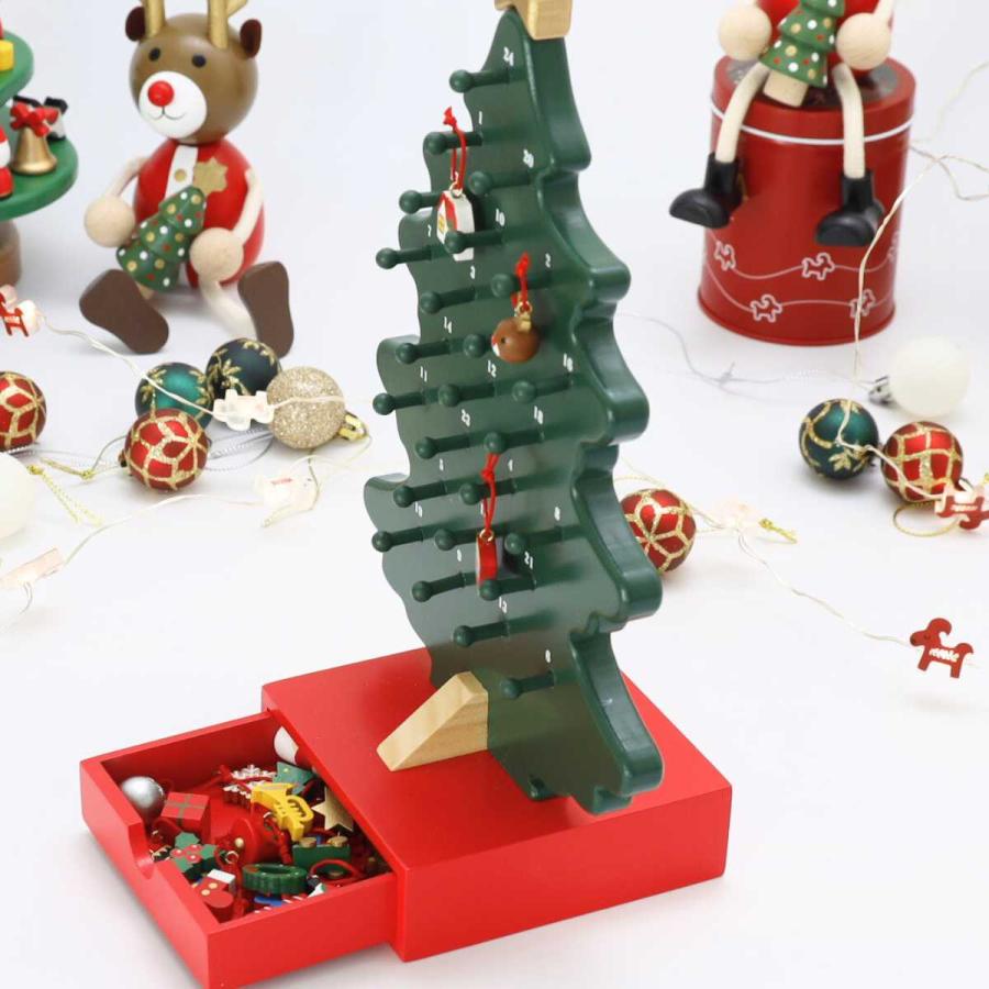 アドベントカレンダー クリスマスツリー 卓上 アドベント カレンダー