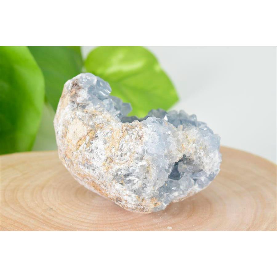 セレスタイト 天青石 クラスター (約270.5g) 原石 マダガスカル産 群晶