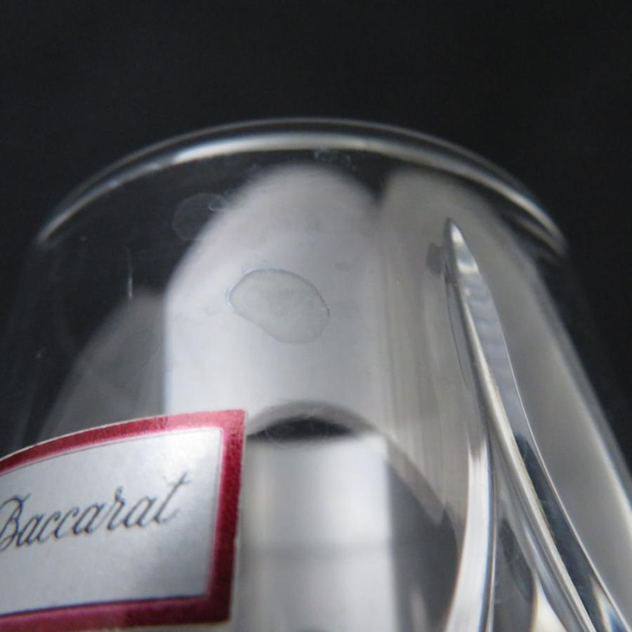 バカラ（Baccarat） 美品 フラワーベース クリスタル 一輪挿し 花瓶 高