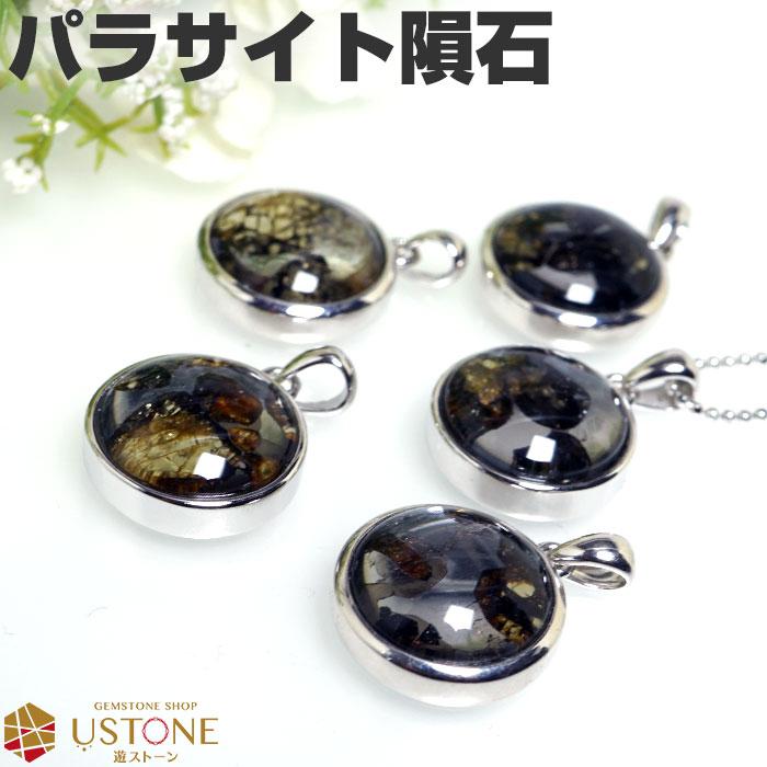 パラサイト 隕石 ペンダントトップ ケニア産 16mm 天然石