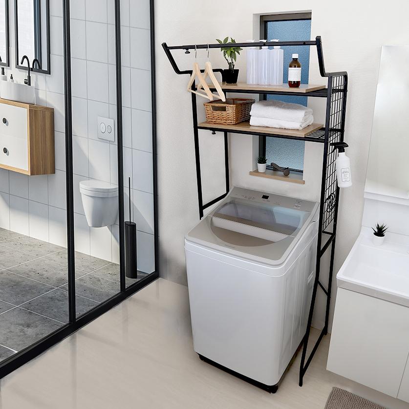 ホームテイスト（HOME taste） ランドリーラック ハンガーラック 棚