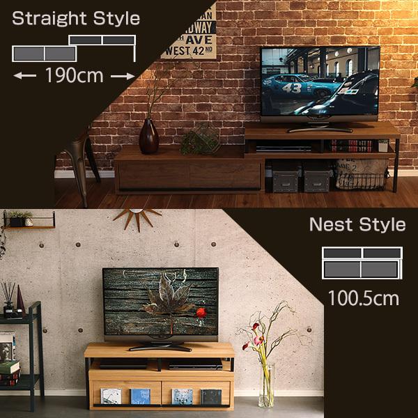ホームテイスト（HOME taste） テレビ台 完成品 テレビボード