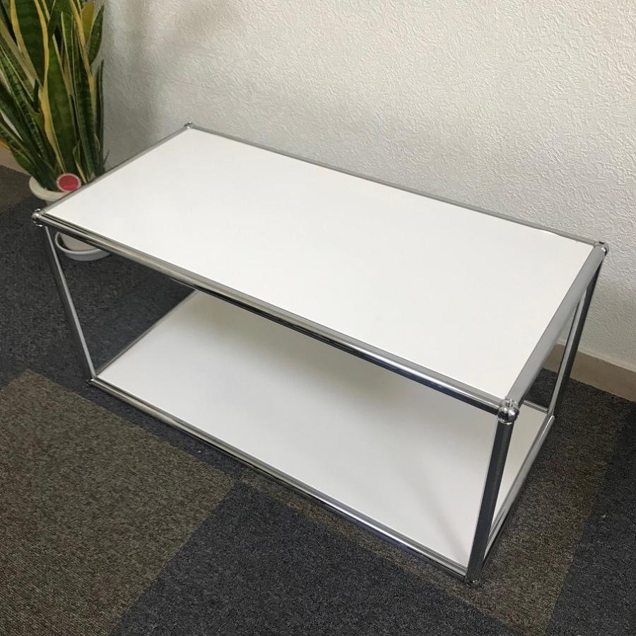 USM USM Haller ハラーシステム 1列1段キャビネット ピュアホワイト