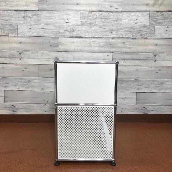 USM USM Haller ハラーシステム 1列2段ガラス天板サイドボード