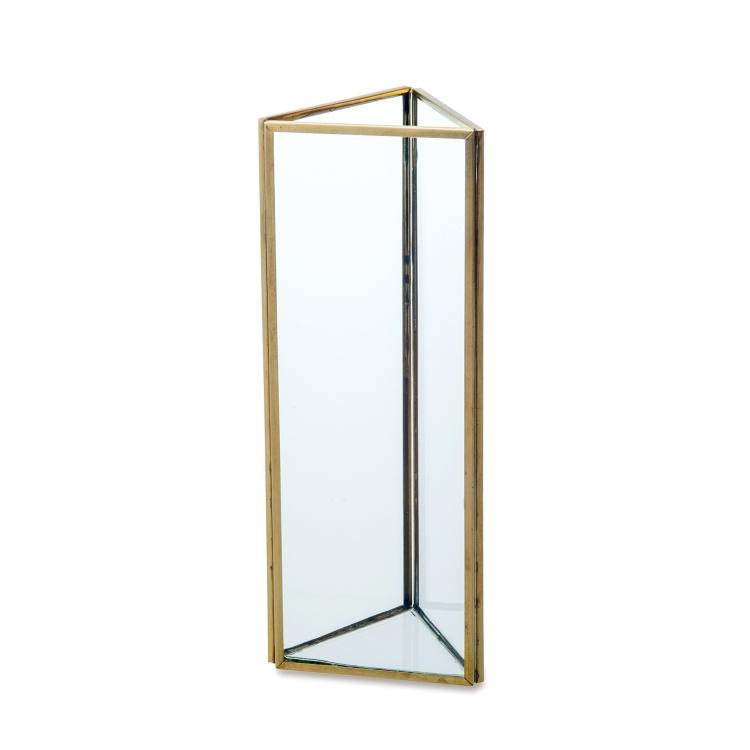 花瓶 おしゃれ フラワーベース クリア アンティークゴールド系