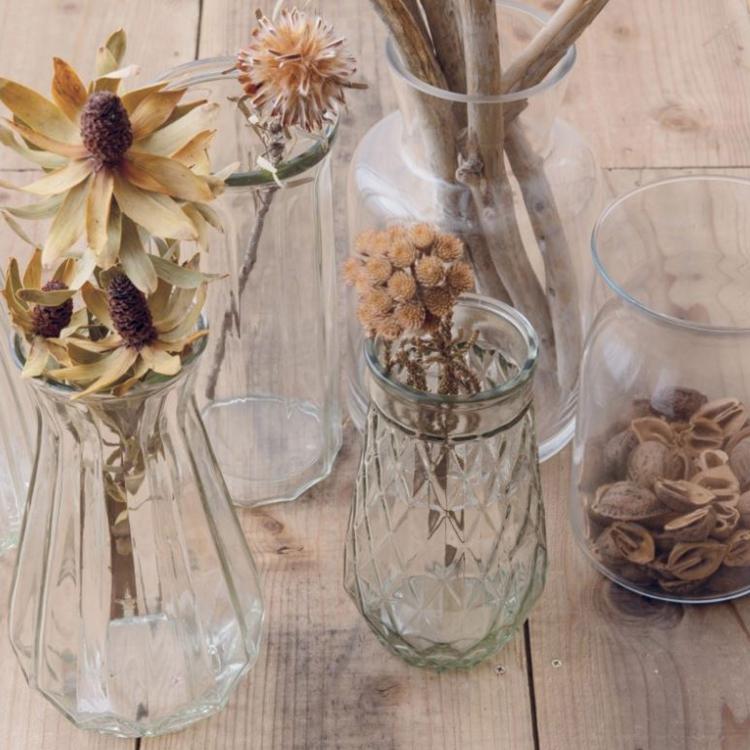 花瓶 おしゃれ ガラス フラワーベース ガラスボトル 一輪挿し