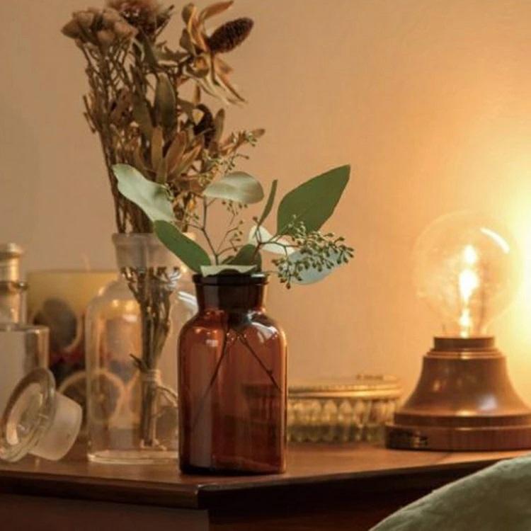 メディシンボトル L 4個セット ガラス 容器 薬瓶 試薬瓶 レトロ