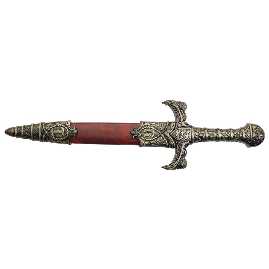 DENIX デニックス リチャード ライオンヘッドダガー ブラック/レッド