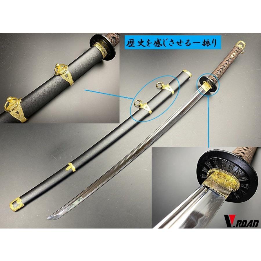 模造刀 軍刀 海軍大刀 黒柄 黒鞘 樋入刀身 GN-9 : 岐阜関刃物工房V