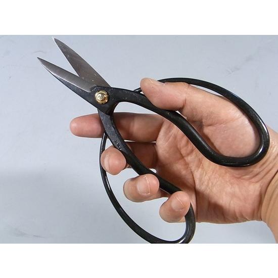 盆栽鋏 兼進作 全長180mm No.40B かねしん ぼんさいハサミ : 岐阜関