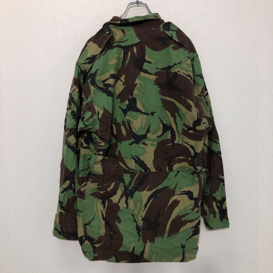 ミリタリー ジャケット 180/96 XL〜 カーキ 迷彩 カモフラ ジップ