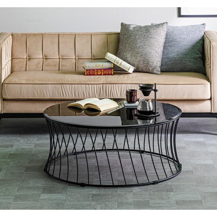 センターテーブル リビングテーブル ローテーブル 丸テーブル 丸