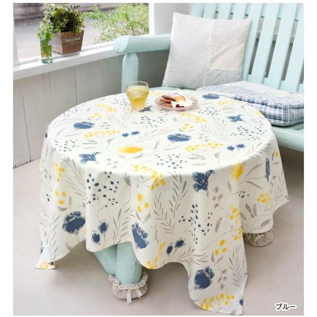 フリーカバー 正方形 テーブルクロス トップクロス セフィーロ 水彩画