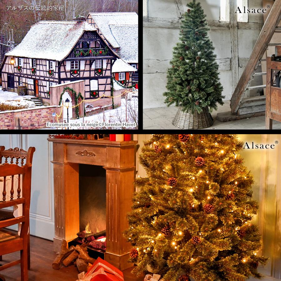 Alsace 【Alsace(R) 正規品】クリスマ スツリー 180cm 豊富な枝数 2025