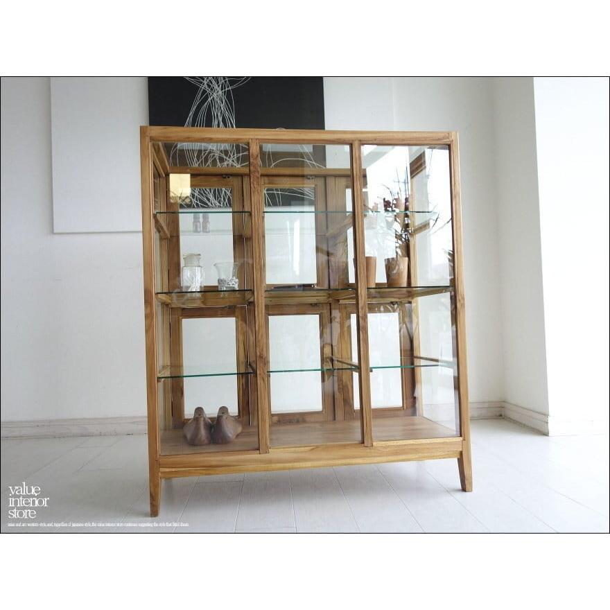 ガラスパンケース6枚扉N ショーケース 飾り棚 ガラスケース 陳列棚