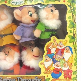 トミー TOMY ヴィンテージ ディズニー Disney 7人の小人 ぬいぐるみ