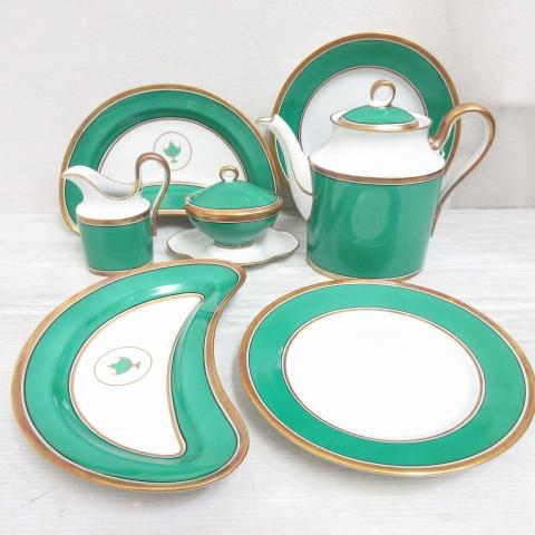 リチャードジノリ Richard Ginori インペログリーン 5種7点セット