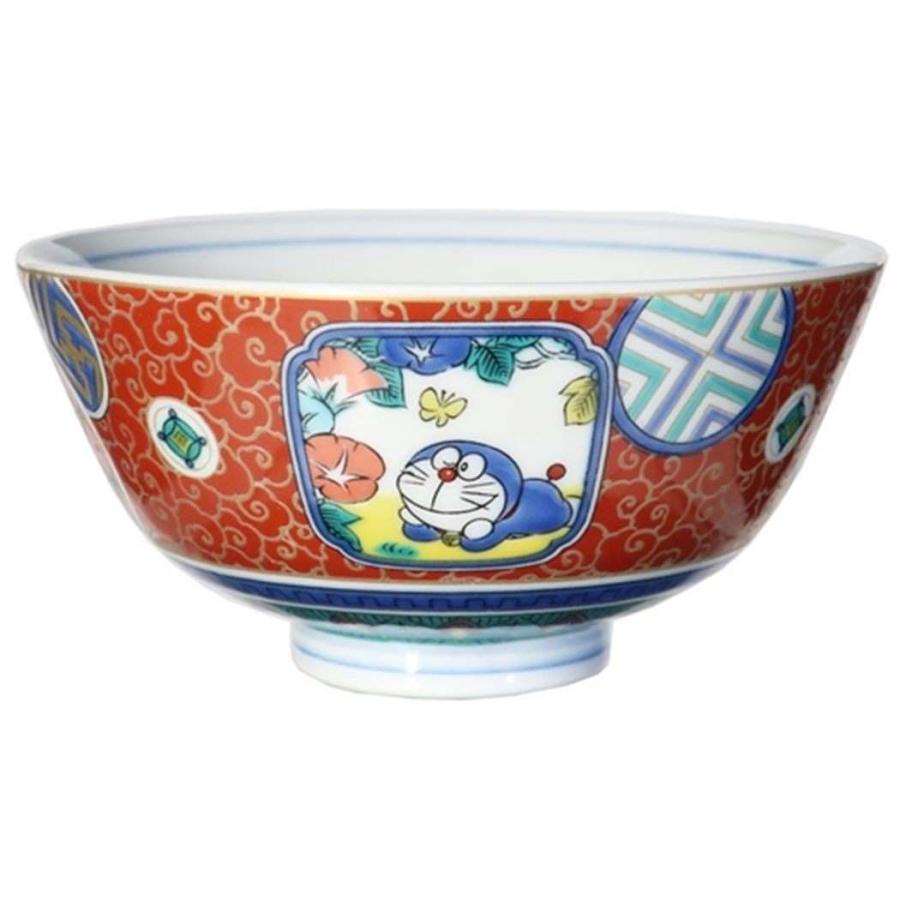 九谷焼 お茶碗 茶碗 庄三風 彩色金欄手 ドラえもん 藤子F不二雄 金正