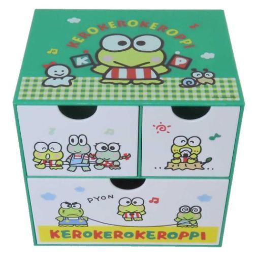 卓上収納 キャラチェスト サンリオ けろけろけろっぴ ケイカンパニー