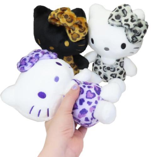 ぬいぐるみ お座りぬいぐるみ ハローキティ ヒョウ柄シリーズ ケイ