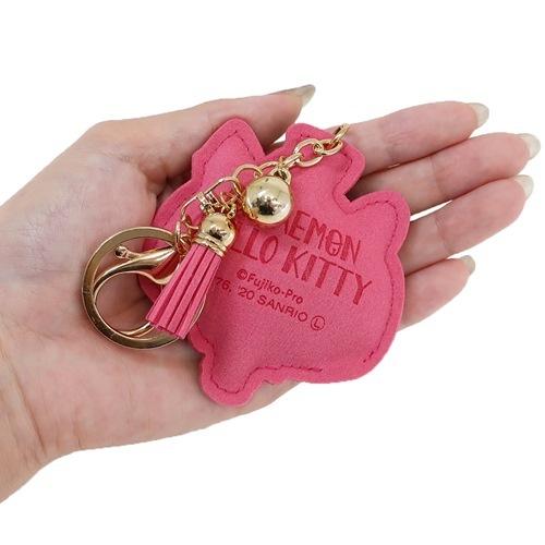 キーリング キラキラレザーキ−ホルダー サンリオ ドラえもん ハロー