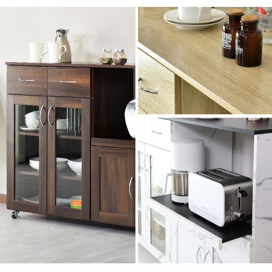 DORIS（ドリス） レンジ台 レンジラック キッチン 収納 幅120