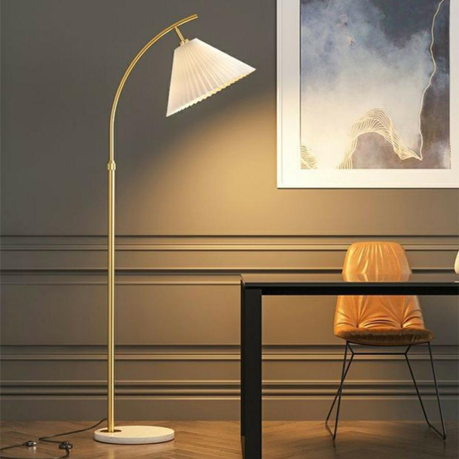 ゴールド] VeroMan ライト フロアライト フロアスタンド 間接照明