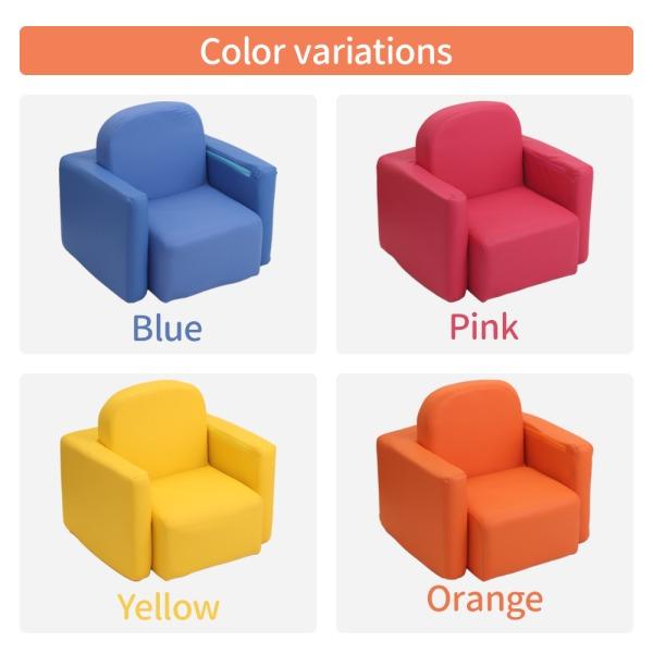 ベビー/キッズ】【ソファ】【子供】キッズソファー エース 2P ブルー