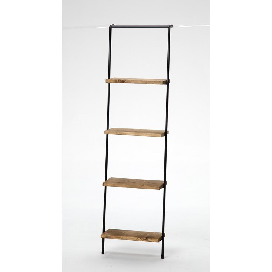 ウォールシェルフ W32.5 D14 H125 HWS-009 アイアン ラダーラック 壁