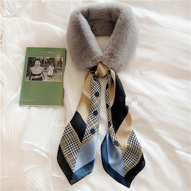 ファー マフラー スカーフ 秋冬 ふわふわ もこもこ フェイクファー