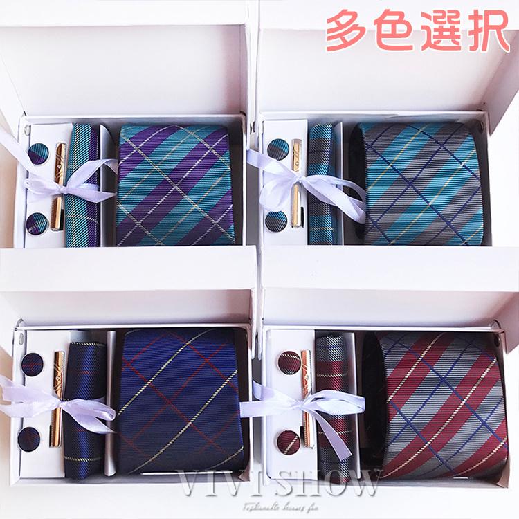 ネクタイ ポケットチーフ カフスボタン ネクタイピン ギフトBOXセット