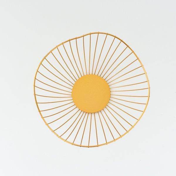 ゴールドフルーツバスケット かご ゴールド 収納 インテリア おしゃれ